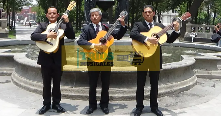 trio romántico en la Colonia Federal 